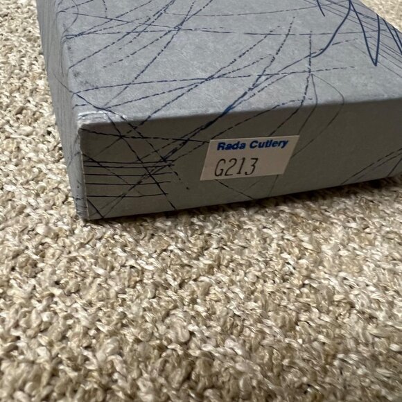 RADA CUTLERY G213 CARVING GIFT SET BLACK HANDLE MADE IN USA - Picture 4 of 4